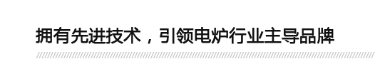 擁有先進技術(shù)，引領(lǐng)電爐行業(yè)主導(dǎo)品牌